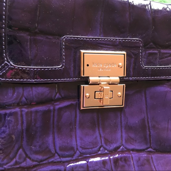 Kate Spade Marblehead Small Vanessa Faux Croc Handbag - Picture 2 of 6